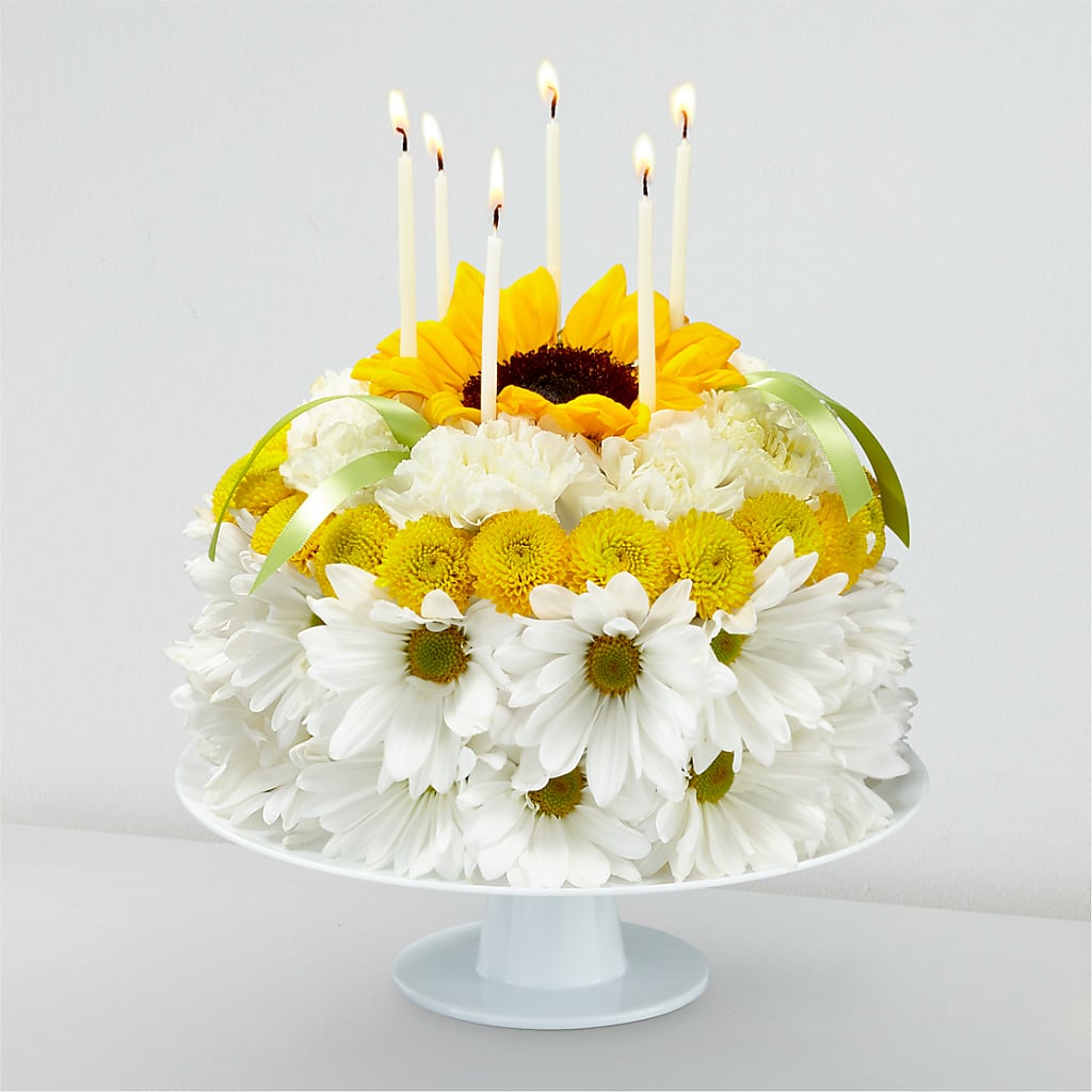 Birthday Smiles Floral Cake – Your Beautiful Flowers, Scranton PA