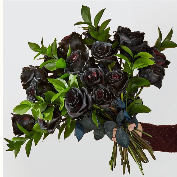 Black Roes Bouquet – Your Beautiful Flowers, Scranton PA