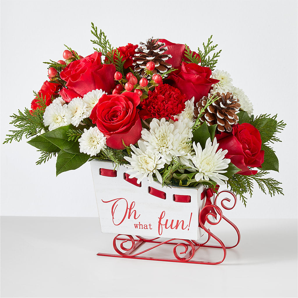 Sleigh Bells Bouquet – Your Beautiful Flowers, Scranton PA