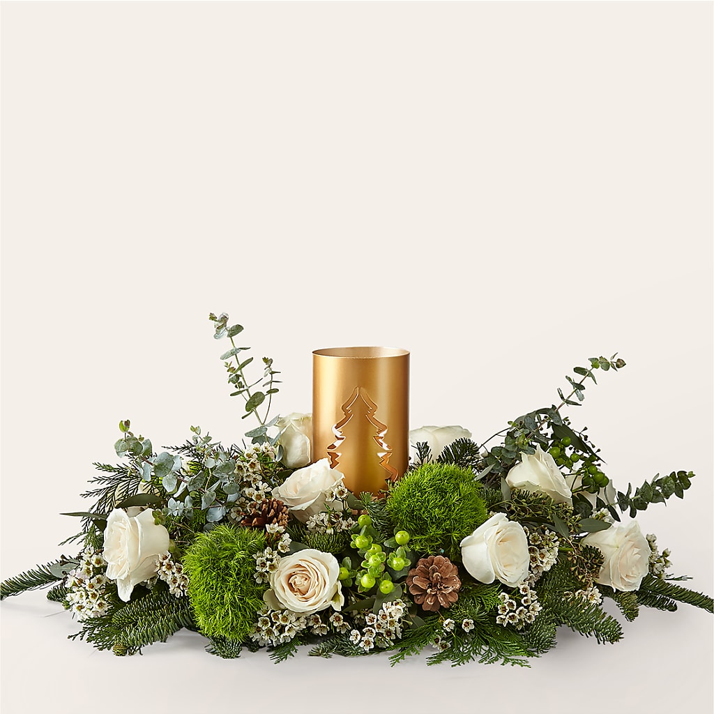 Chestnuts Roasting Centerpiece – Your Beautiful Flowers, Scranton PA