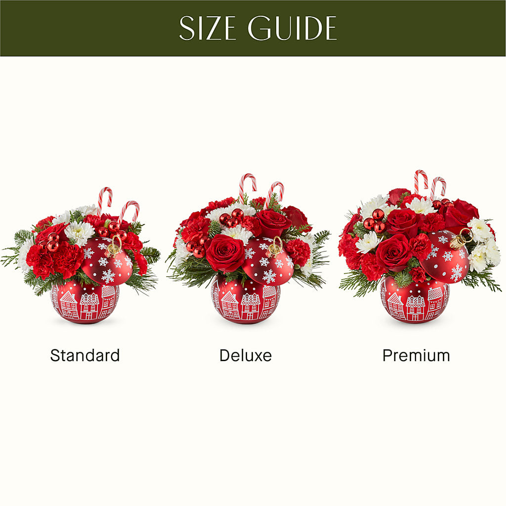 Cheer in the Air Ornament – Your Beautiful Flowers, Scranton PA