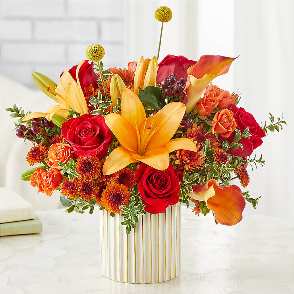 Scarlet Skies Bouquet – Your Beautiful Flowers, Scranton PA