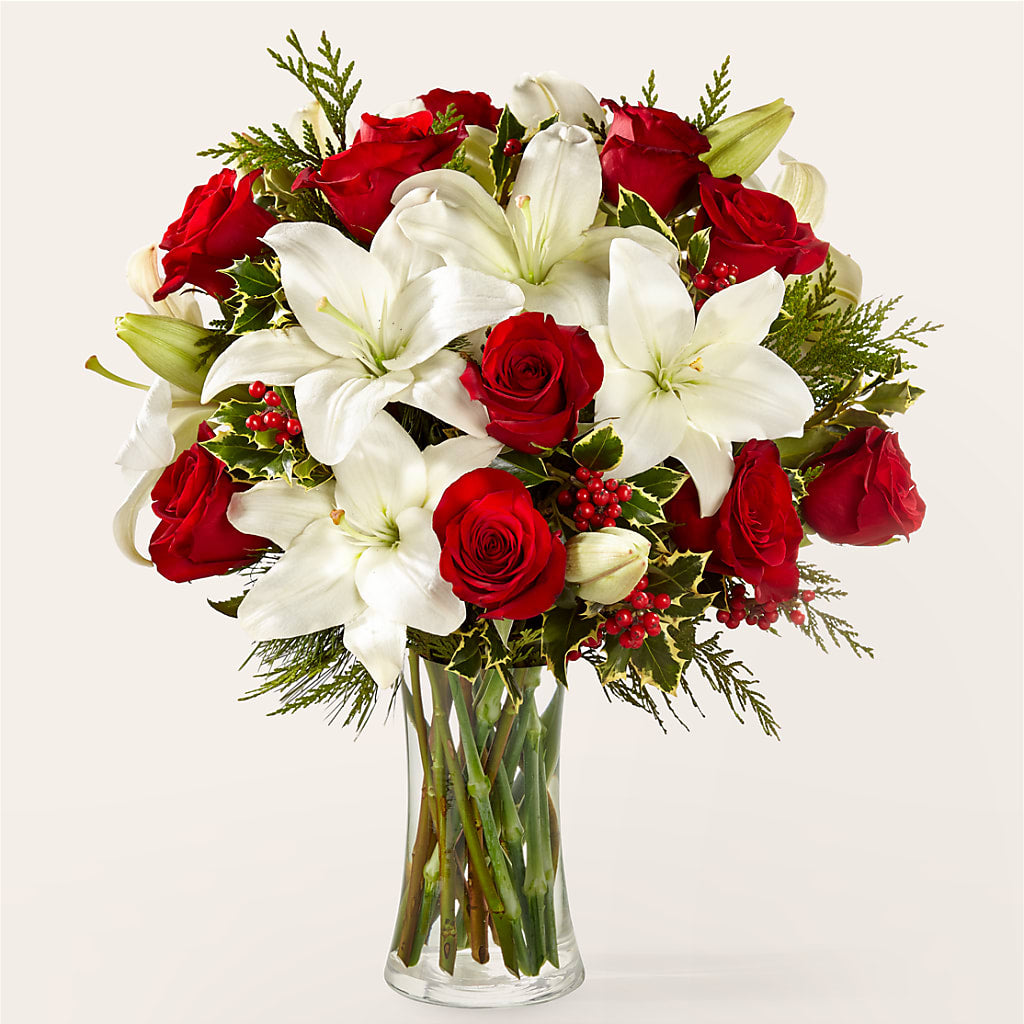 Sparkling Snowflakes Bouquet – Your Beautiful Flowers, Scranton PA