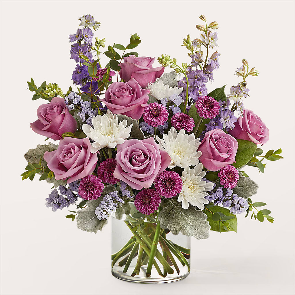 Violet Frost Bouquet – Your Beautiful Flowers, Scranton PA