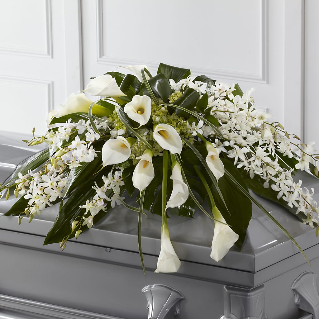Angel Wings Casket Spray – Your Beautiful Flowers, Scranton PA