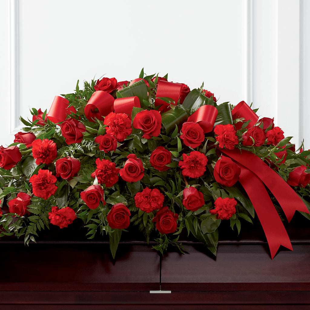 Tribute of Life Casket Spray – Your Beautiful Flowers, Scranton PA