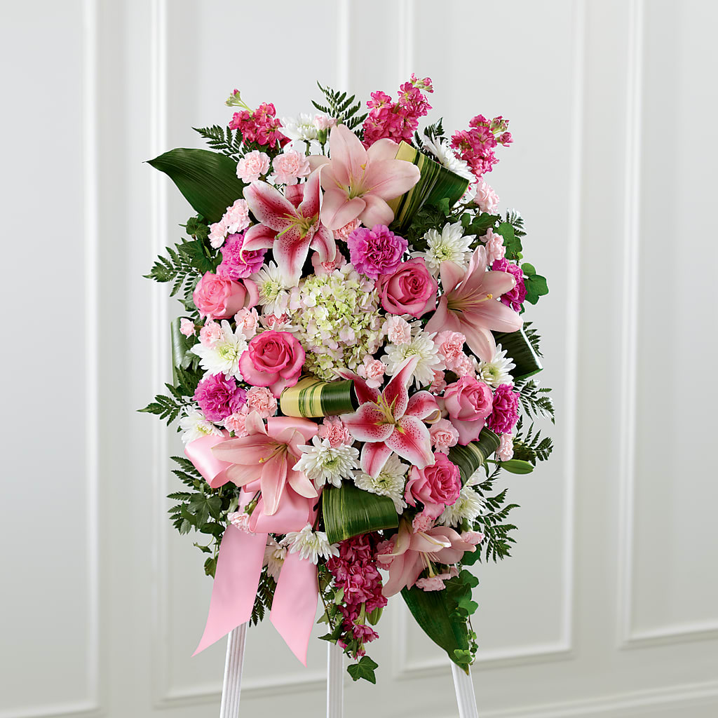 Comforting Standing Spray – Your Beautiful Flowers, Scranton PA