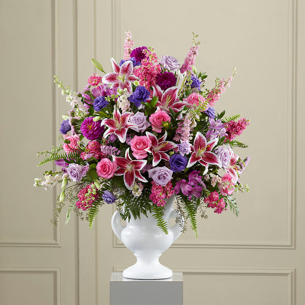 Peaceful Tribute Arrangement – Your Beautiful Flowers, Scranton PA