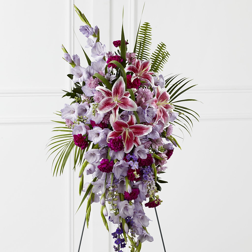 Tender Touch Standing Spray – Your Beautiful Flowers, Scranton PA