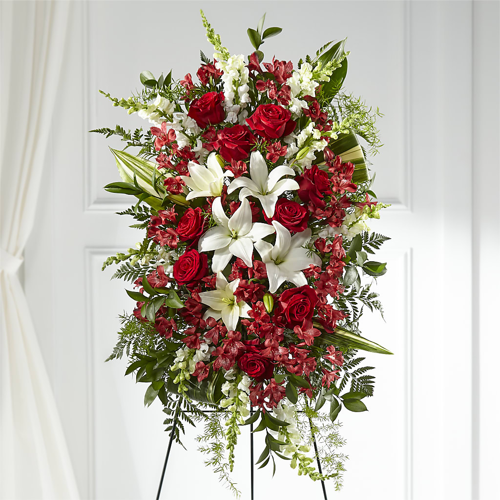 Everlasting Memory Standing Spray – Your Beautiful Flowers, Scranton PA