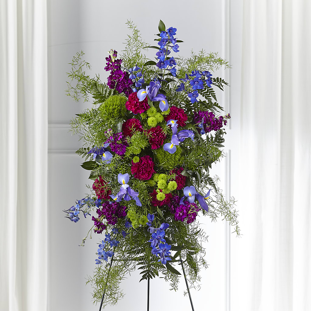 Heavenly Skies Standing Spray – Your Beautiful Flowers, Scranton PA