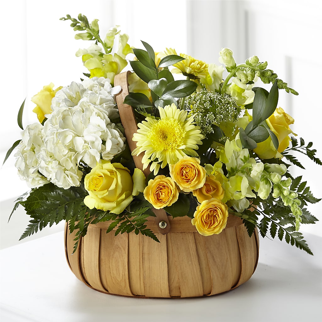 Rustic Remembrance Basket – Your Beautiful Flowers, Scranton PA