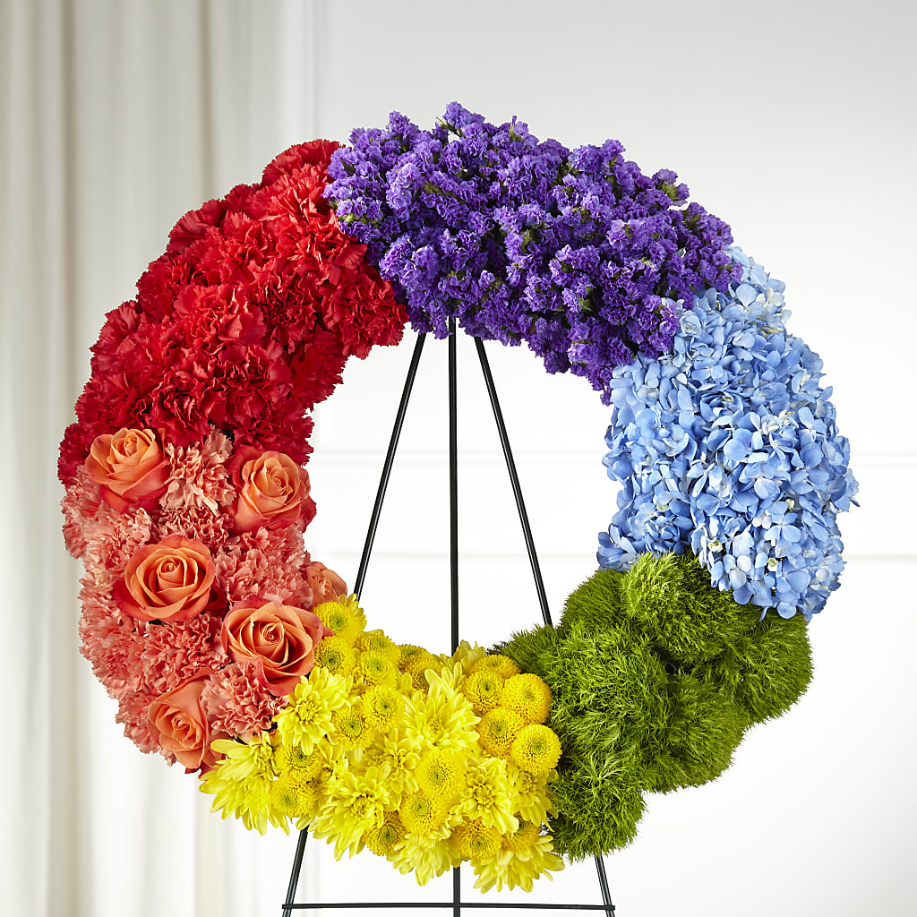 Circle of Love Wreath – Your Beautiful Flowers, Scranton PA