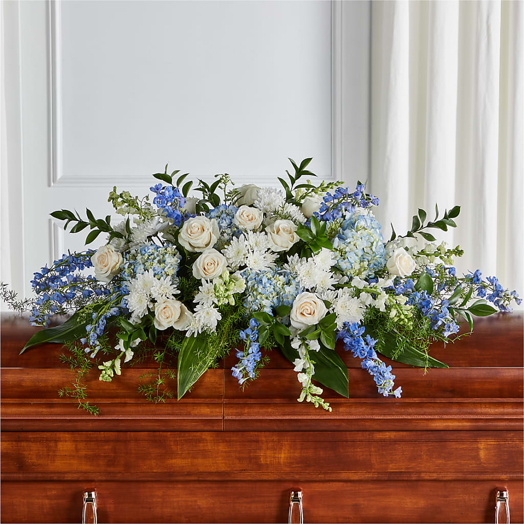 Timeless Essence Casket Spray – Your Beautiful Flowers, Scranton PA