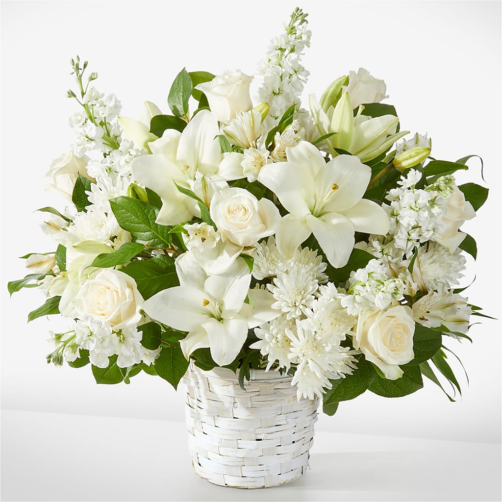 Peaceful Reflections Arrangement – Your Beautiful Flowers, Scranton PA