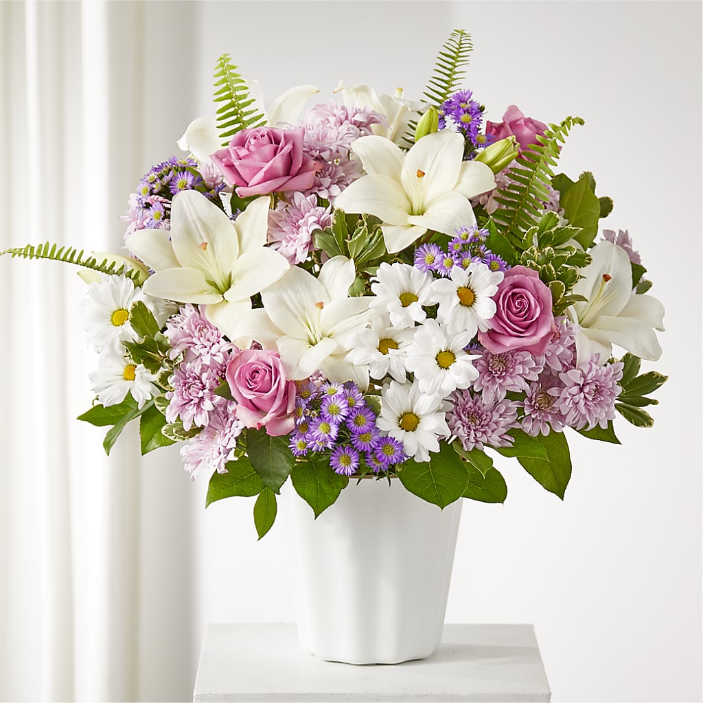 Warmest Thoughts Tabletop Basket – Your Beautiful Flowers, Scranton PA
