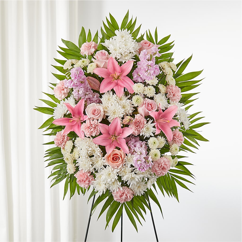 Offering Solace Standing Spray – Your Beautiful Flowers, Scranton PA