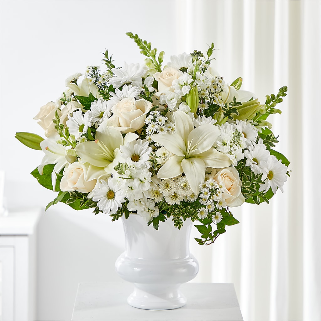 Uplifting Urn Arrangement – Your Beautiful Flowers, Scranton PA