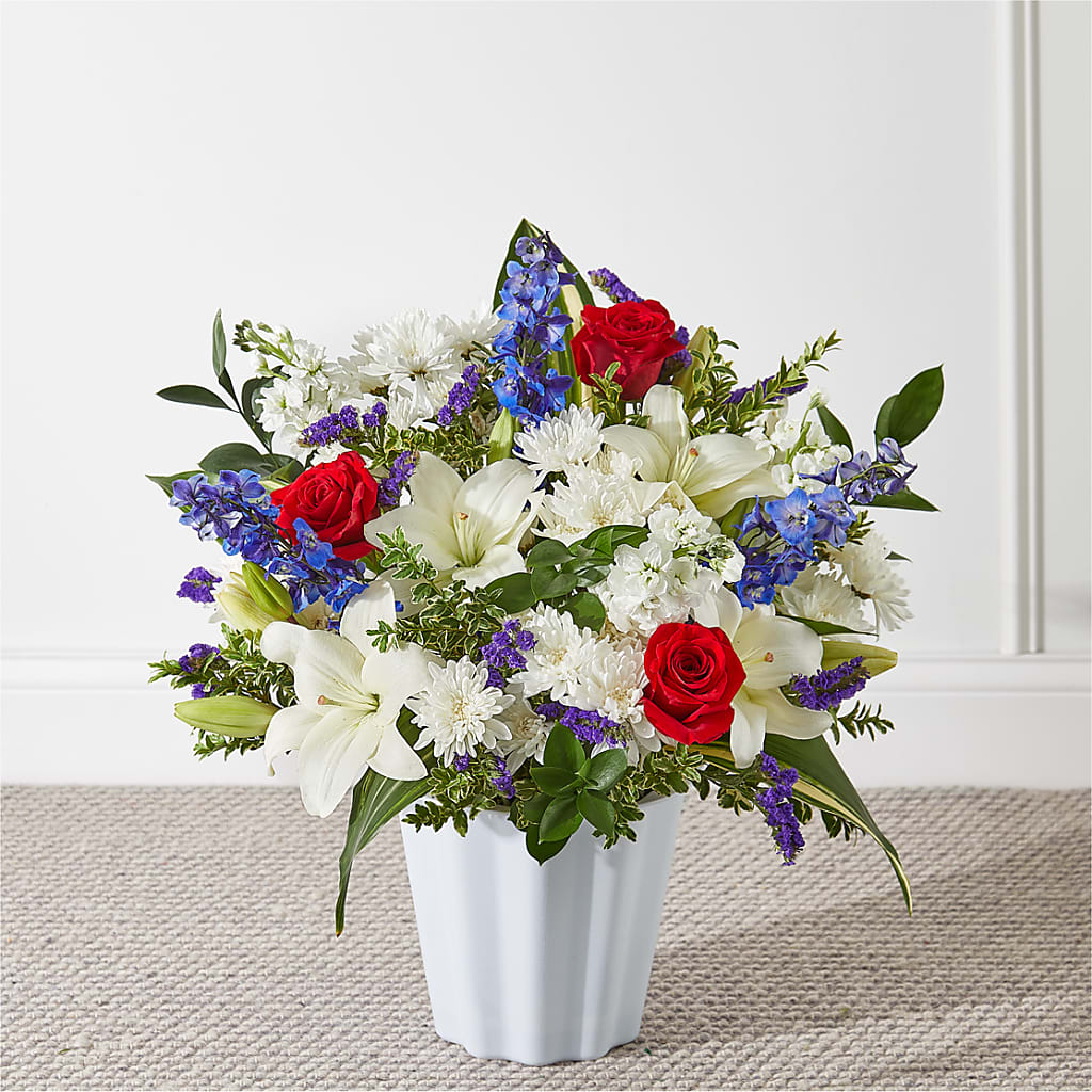 Consoled Floor Basket – Your Beautiful Flowers, Scranton PA