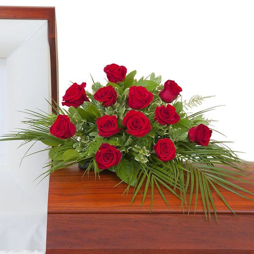 Simply Stated Casket Spray – Your Beautiful Flowers, Scranton PA