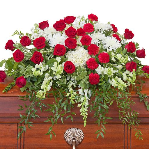 Enduring Strength Casket Spray – Your Beautiful Flowers, Scranton PA