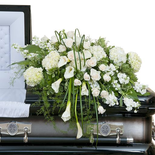 Elegant Love Casket Spray – Your Beautiful Flowers, Scranton PA