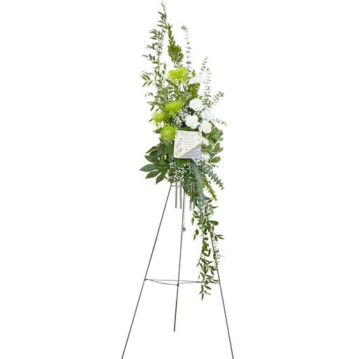 Memory Chimes Easel Spray – Your Beautiful Flowers, Scranton PA
