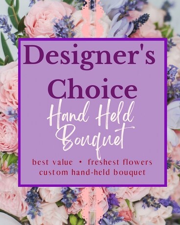 Designer's Choice - Hand Held Bouquet – Your Beautiful Flowers, Scranton PA