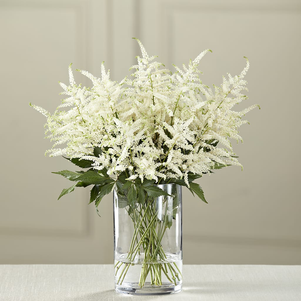 White Astilbe Bouquet – Your Beautiful Flowers, Scranton PA