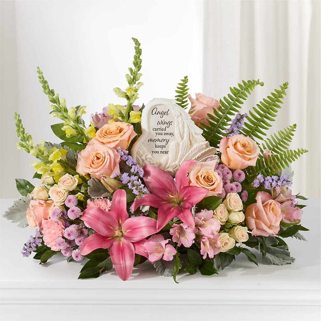 Gentle Light Arrangement –  Your Beautiful Flowers, Scranton PA