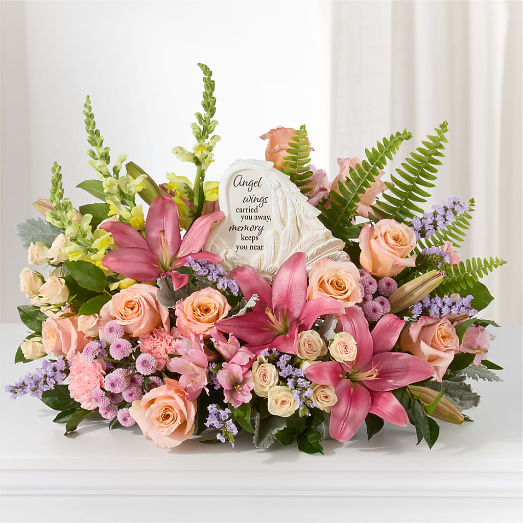 Gentle Light Arrangement –  Your Beautiful Flowers, Scranton PA