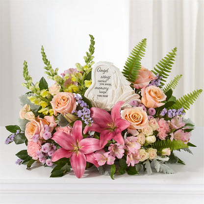 Gentle Light Arrangement –  Your Beautiful Flowers, Scranton PA