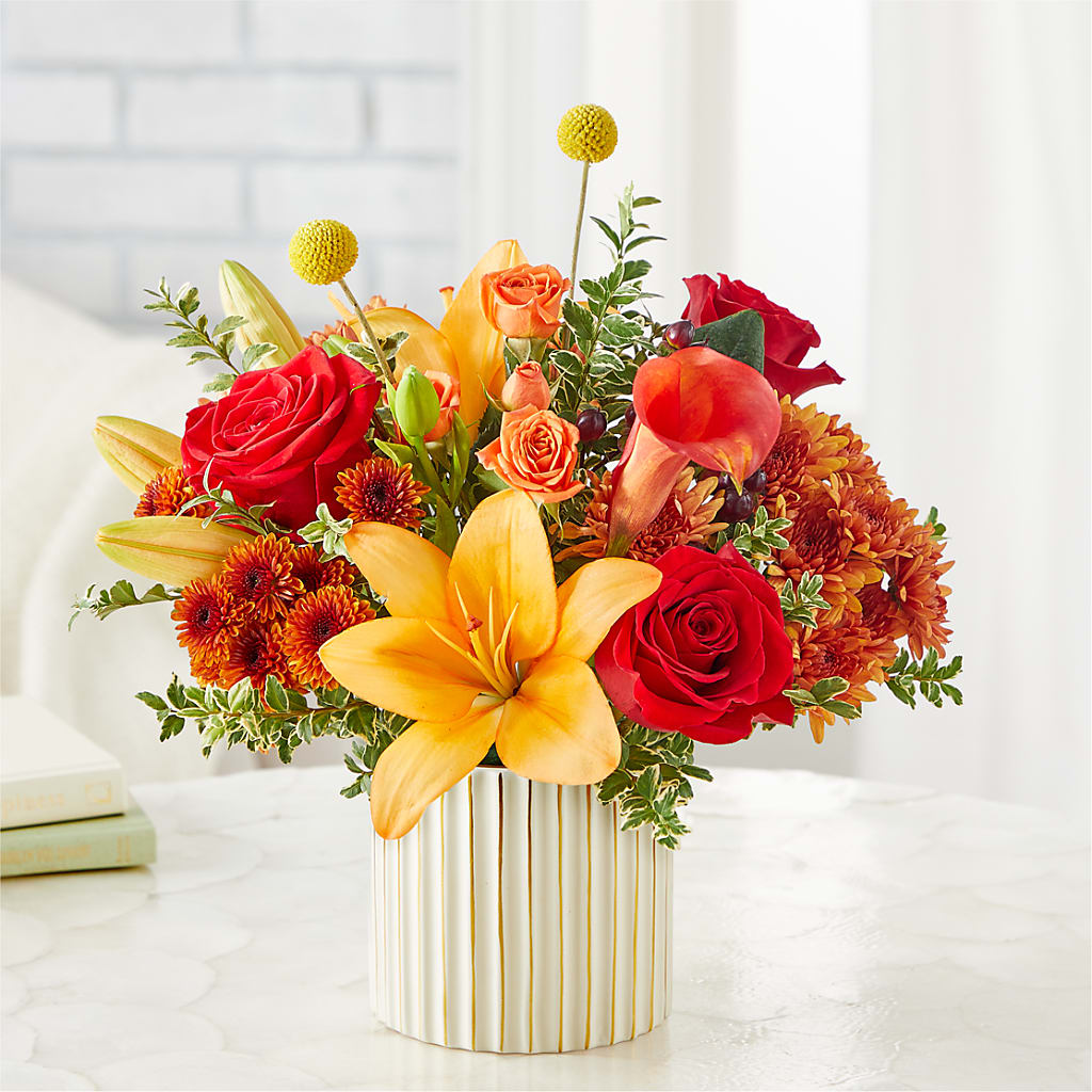 Scarlet Skies Bouquet –  Your Beautiful Flowers, Scranton PA