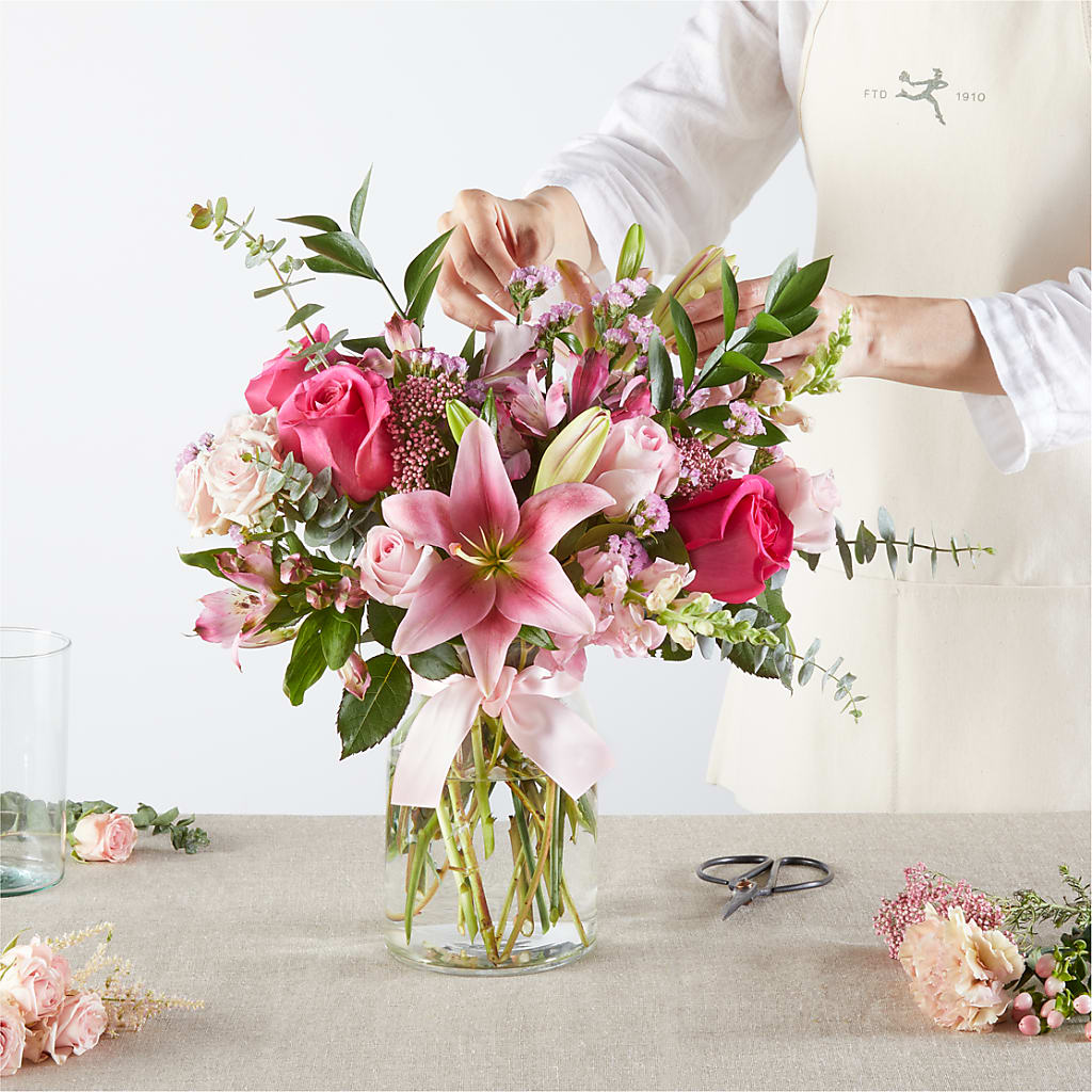 Pink Ribbon - A Florist Original –  Your Beautiful Flowers, Scranton PA