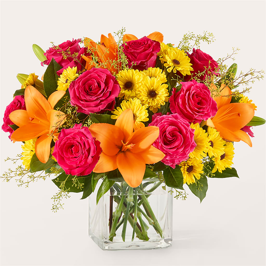 Neon Lights Bouquet –  Your Beautiful Flowers, Scranton PA