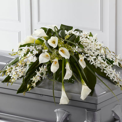 Angel Wings Casket Spray –  Your Beautiful Flowers, Scranton PA