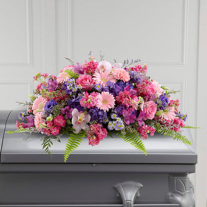 Glorious Garden Casket Spray –  Your Beautiful Flowers, Scranton PA