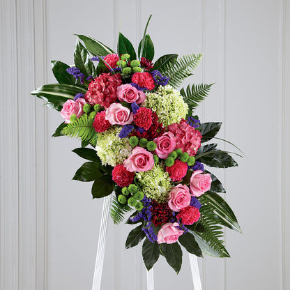 Refreshing Mix Standing Spray –  Your Beautiful Flowers, Scranton PA