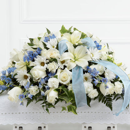 Tender Treasure Casket Spray –  Your Beautiful Flowers, Scranton PA