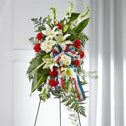 Stars of Life Standing Spray –  Your Beautiful Flowers, Scranton PA