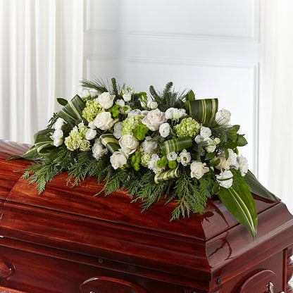 Hopeful Gesture Casket Spray –  Your Beautiful Flowers, Scranton PA