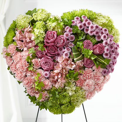 Heartwarming Standing Heart –  Your Beautiful Flowers, Scranton PA