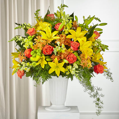 Fall Sentiments Arrangement –  Your Beautiful Flowers, Scranton PA