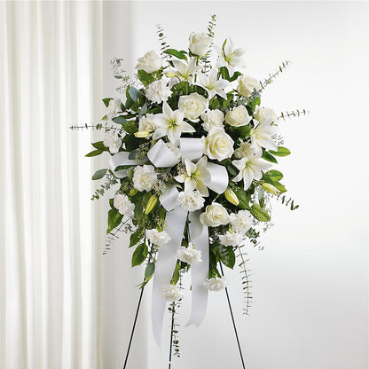 With Care Standing Spray –  Your Beautiful Flowers, Scranton PA