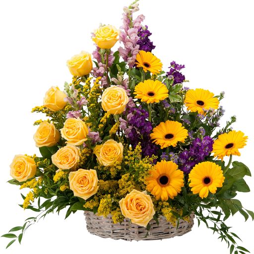 Vivid Memories Basket Tribute –  Your Beautiful Flowers, Scranton PA