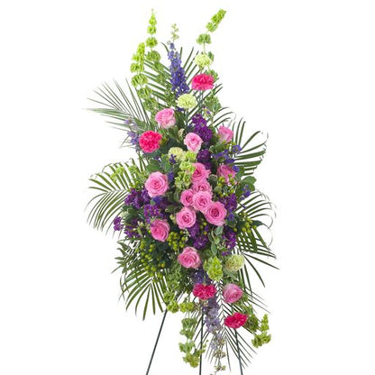 Forever Cherished Easel Spray –  Your Beautiful Flowers, Scranton PA