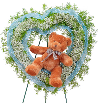Tiny Angels Wreath in Blue –  Your Beautiful Flowers, Scranton PA
