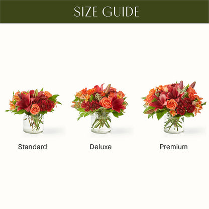Crimson Leaves Bouquet –  Your Beautiful Flowers, Scranton PA