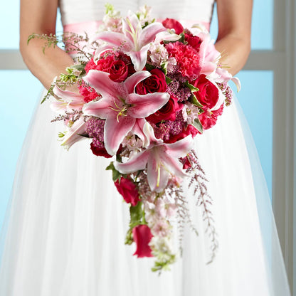 Lily & Rose Bouquet –  Your Beautiful Flowers, Scranton PA