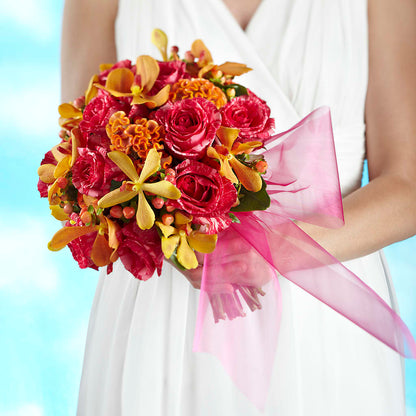 Brilliant Shades of Love Bouquet –  Your Beautiful Flowers, Scranton PA